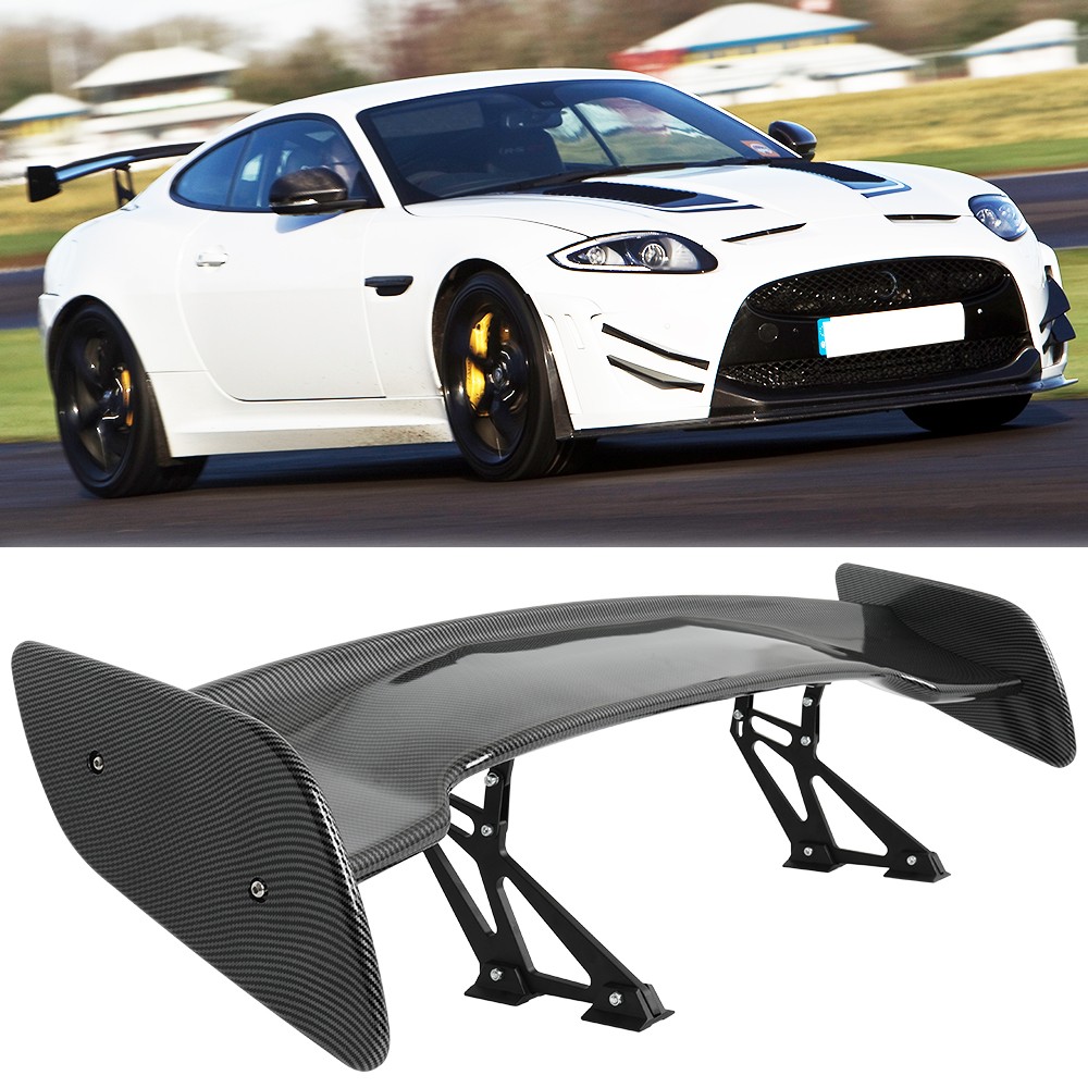 46” For Jaguar XKR XKR-S Rear Trunk Spoiler Tail Wing Adjustable Carbon GT Style