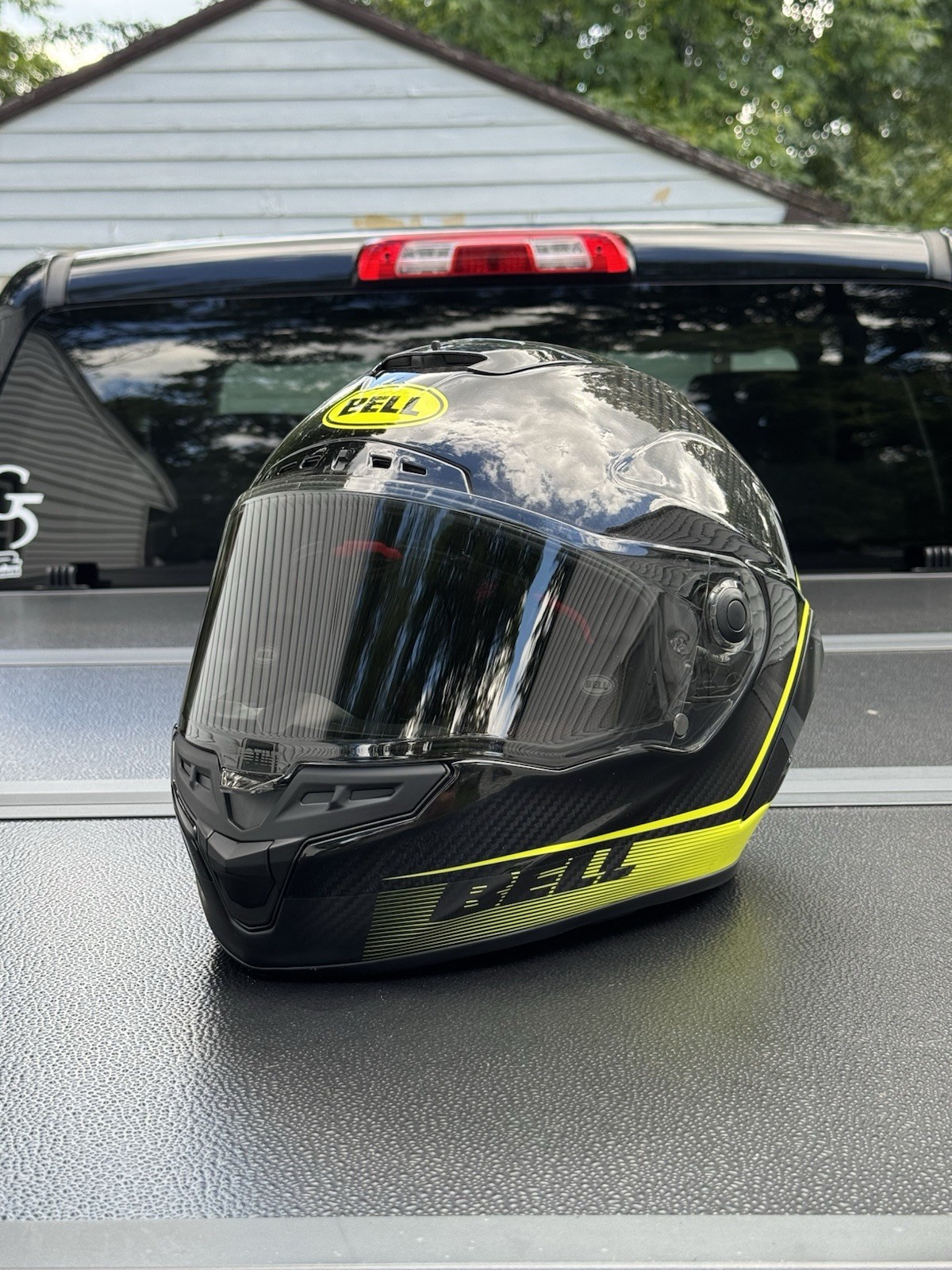 Bell Race Star Flex Carbon Motorcycle Helmet Size XXL