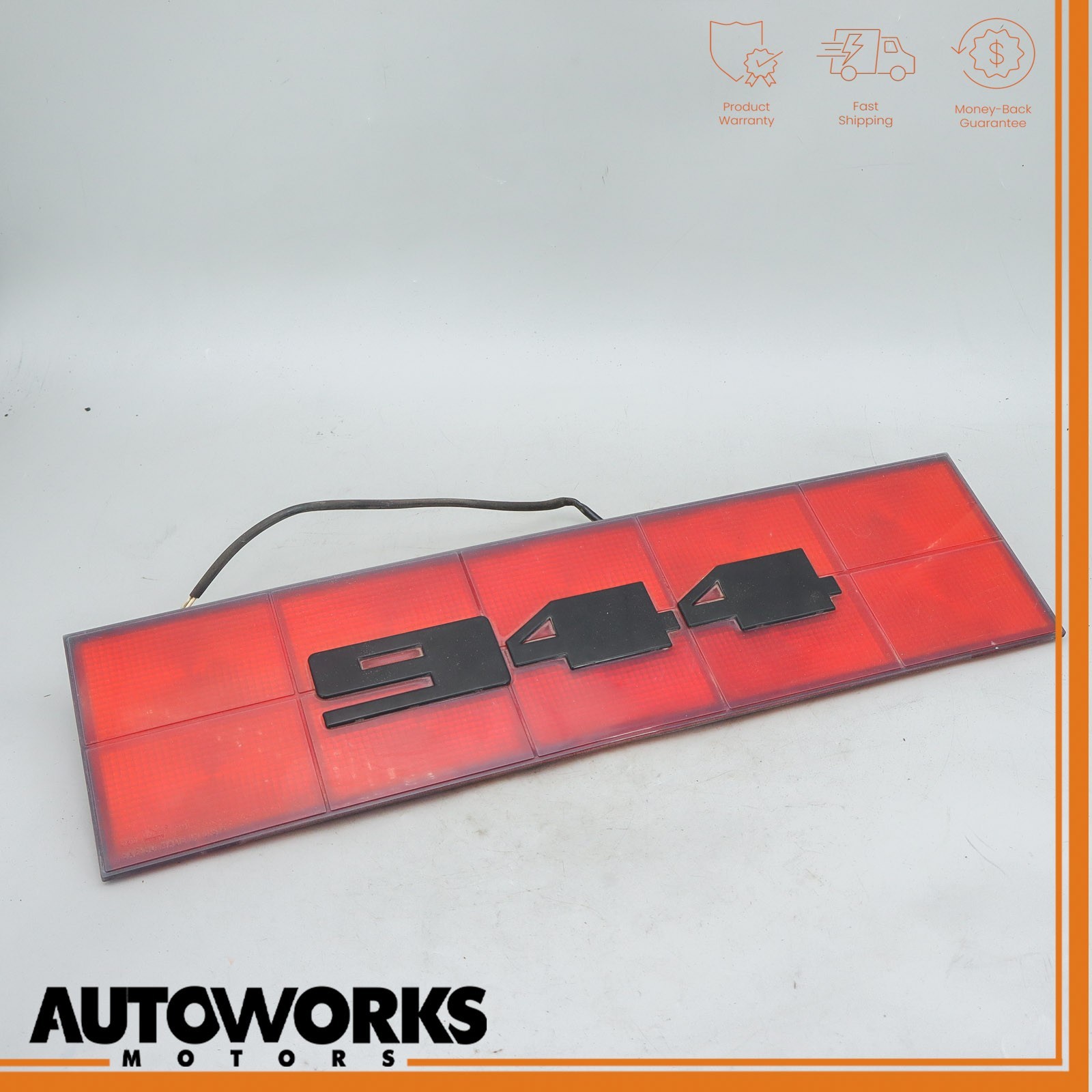 83-91 Porsche 944 Rear Center Tail Light Taillight Lamp Reflector Panel OEM 83-91 Porsche 944 Rear Center Tail Light Taillight Lamp Reflector Panel OEM