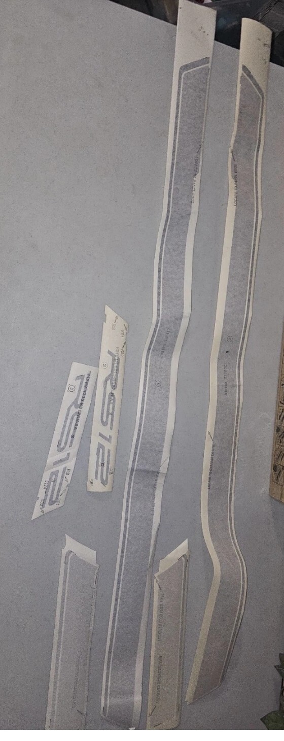 ROUSH OEM Stage 1, Stage 2 Side Decals 1315-6327742-BAS gray And Black ROUSH OEM Stage 1, Stage 2 Side Decals 1315-6327742-BAS gray And Black