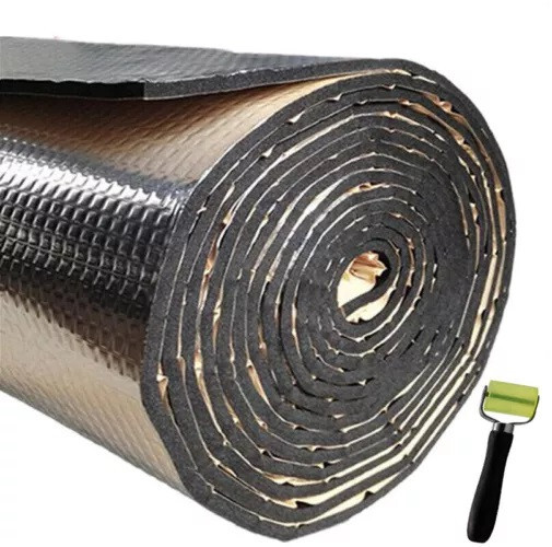 Fireproof Sound Deadener Heat Self-adhesive Insulation Mat For Car Hood Engine Fireproof Sound Deadener Heat Self-adhesive Insulation Mat For Car Hood Engine