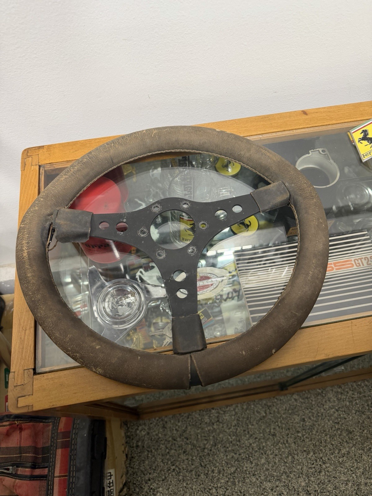 Race mark steering wheels Vintage Porsche Racemark Rare Needs Restoration Race mark steering wheels Vintage Porsche Racemark Rare Needs Restoration
