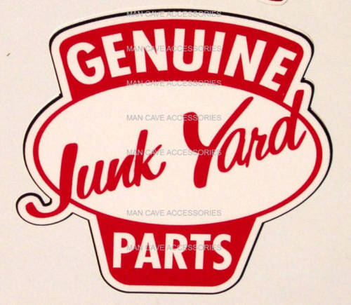GENUINE JUNK YARD PARTS Vinyl Decal Sticker 6020