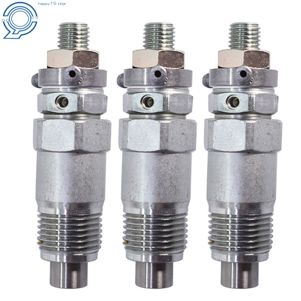3x Fuel Injectors For Kubota D750 D850 D950 D1302 D1402 V1702 V1902 15271-53020