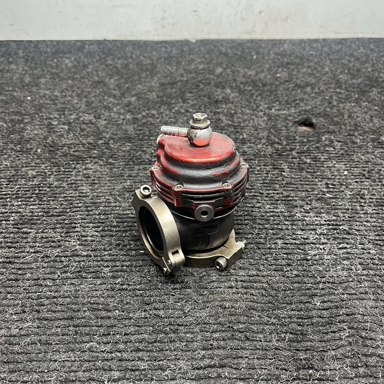 ☑️ Tial Mvs 38mm Wastegate Mv-s Red Waste Gate Authentic V Band NOTE ☑️ Tial Mvs 38mm Wastegate Mv-s Red Waste Gate Authentic V Band NOTE