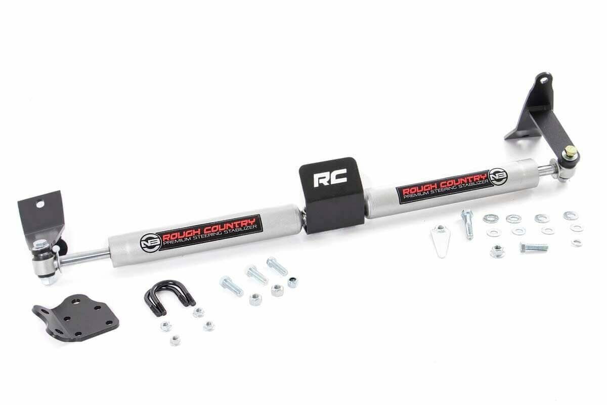 Rough Country N3 Dual Steering Stabilizer for Dodge Ram 2500/3500 03-12 4WD