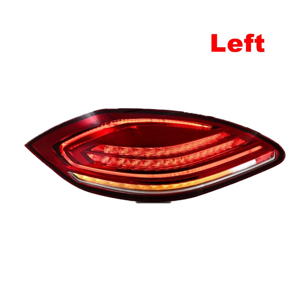 For Porsche Panamera 2010-2013 Red Rear Lamps Assembly LED Tail Lights LH & RH