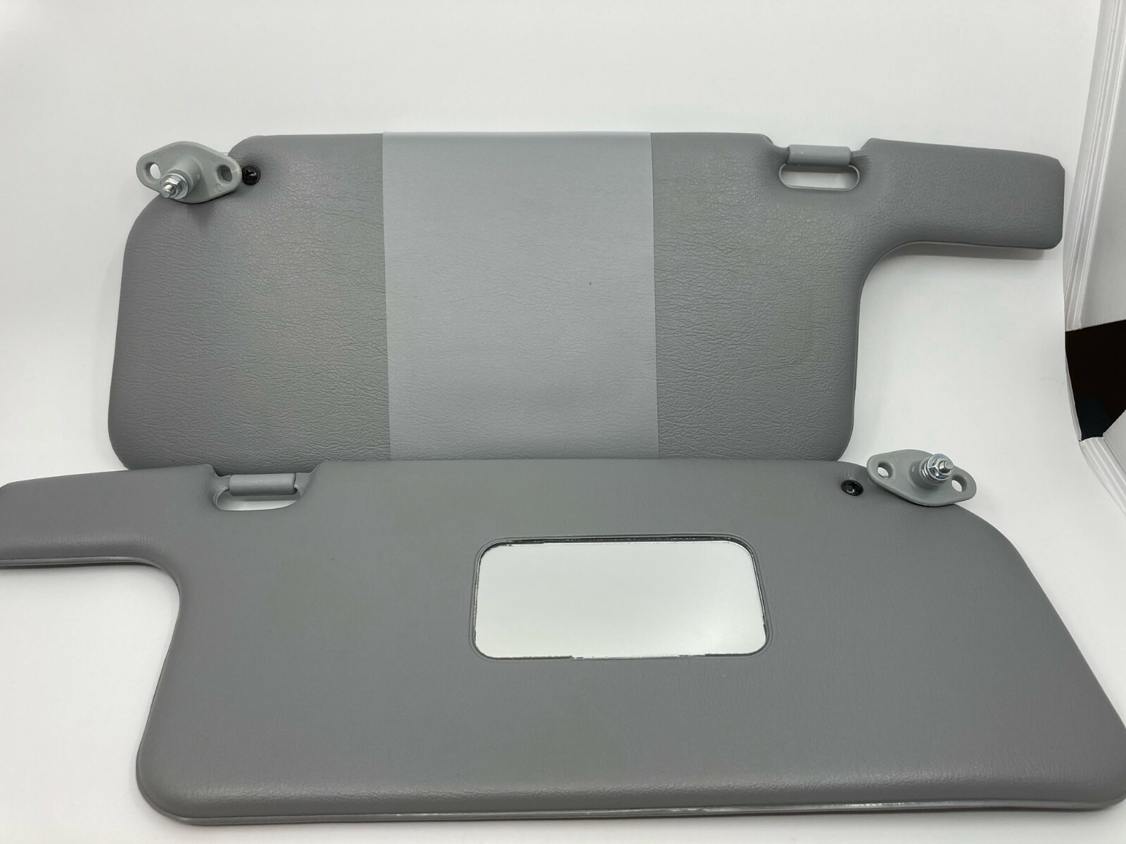 Fit For Mazda 626 1988-1991 Interior Vinyl Sunvisor Gray Pair LHD