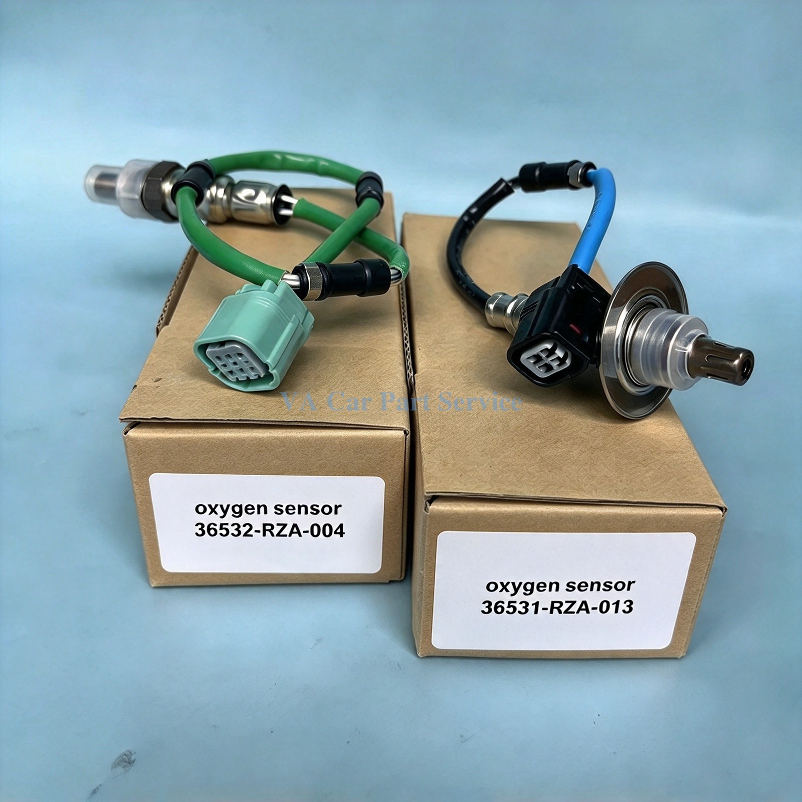 2PCS UPSTREAM & DOWNSTREAM OXYGEN O2 SENSOR For HONDA CRV l4 2.4L 2007-2009