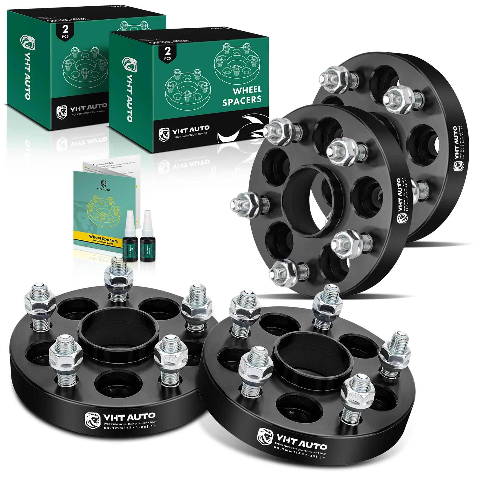 New 4Pcs 5x100 to 5x114.3 Wheel Adapters 1\