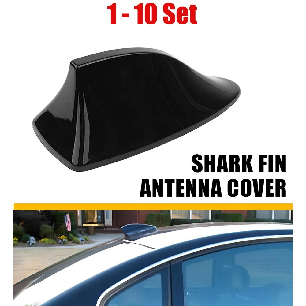 1-10pcs Black Shark Fin Roof Antenna Cover For Hyundai Elantra Genesis Sedan G80