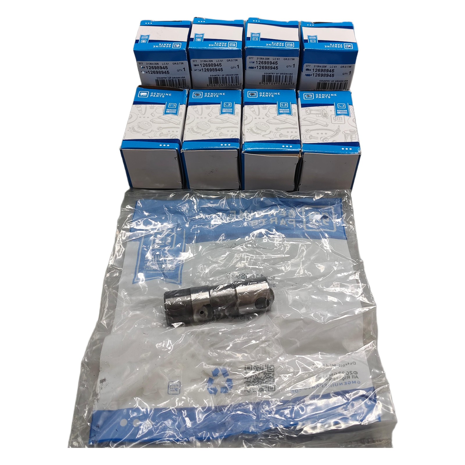 8 Pcs New For GM LT1 Engine Valve Lifters 12698945