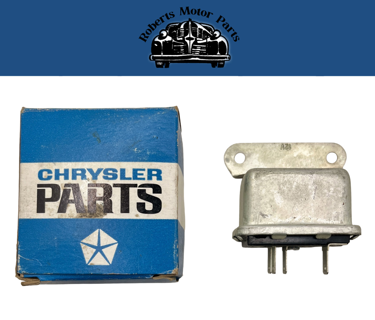 New Old Stock Rotating Headlamp Relay For 1966-67 Dodge Charger Models #2661949 New Old Stock Rotating Headlamp Relay For 1966-67 Dodge Charger Models #2661949