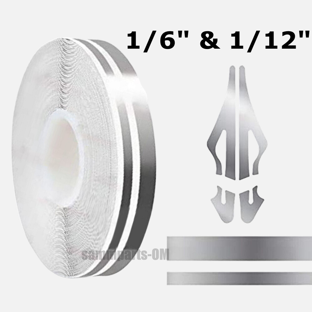 32Feet Vinyl Pinstriping Pin Stripe Double Line Car Tape Decal Sticker 1/6
