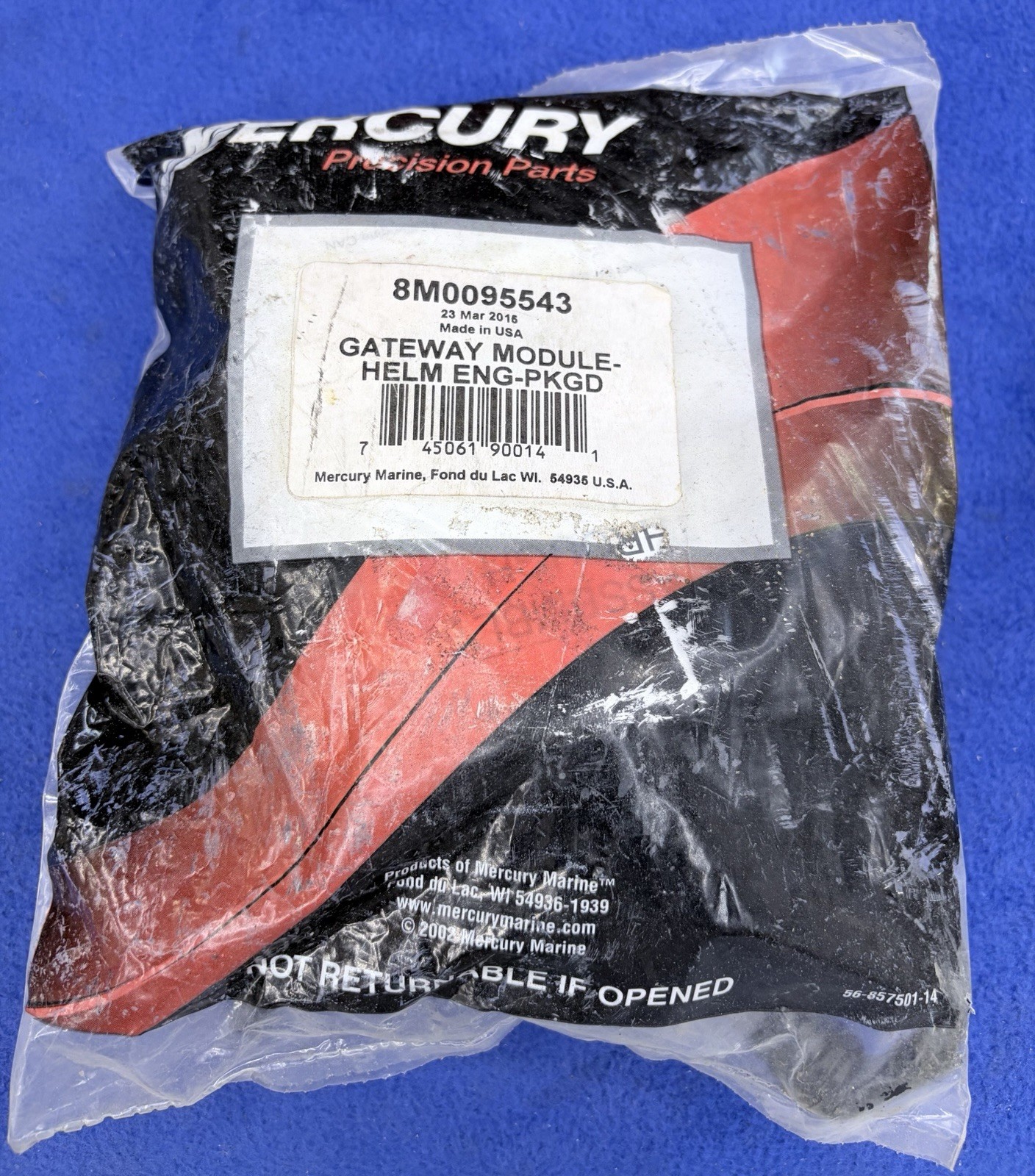 Mercury Mercruiser Gateway Helm Module 8M0095543- NOT For Engine Monitoring