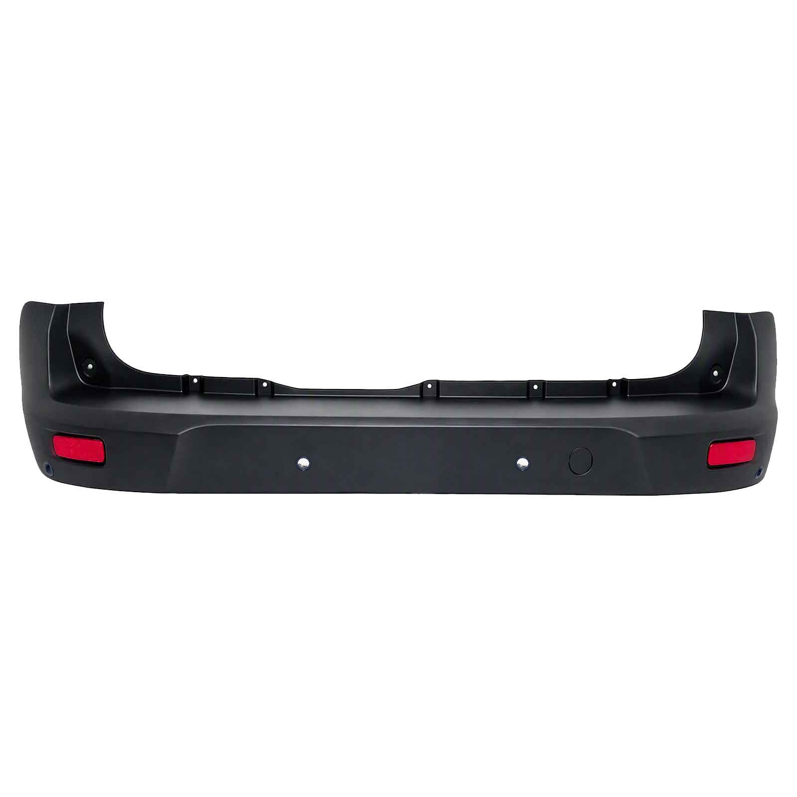 Rear Bumper Cover W/ Sensor Holes Reflectors Fits 2019-2022 Ford Transit Connect Rear Bumper Cover W/ Sensor Holes Reflectors Fits 2019-2022 Ford Transit Connect