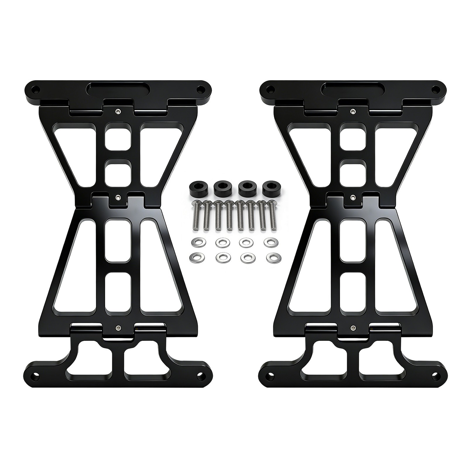 Saddlebag Billet Aluminum Composite Lid Stoppers For Harley Touring 2014-2026