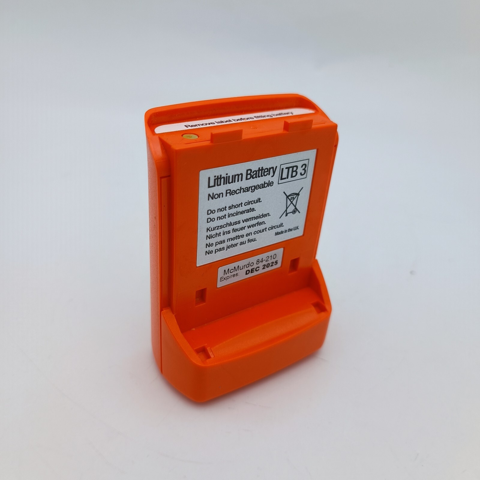 McMurdo R2 Handheld VHF LTB3 Emergency Battery GMDSS VHF GAS OIL RIG EX Marine McMurdo R2 Handheld VHF LTB3 Emergency Battery GMDSS VHF GAS OIL RIG EX Marine