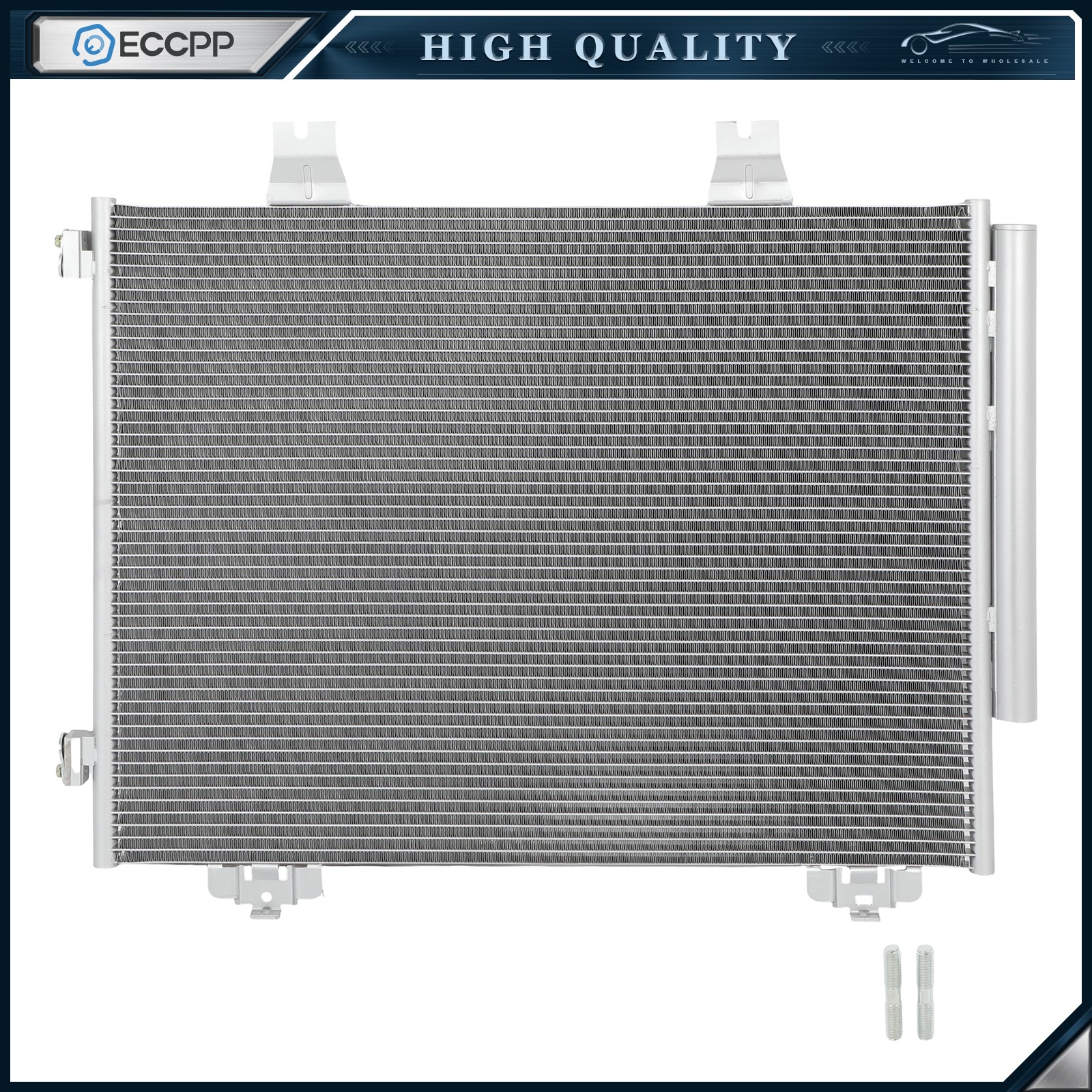 Aluminum AC Condenser For 2022 2023 2024 2025 Acura MDX for 30234 condenser