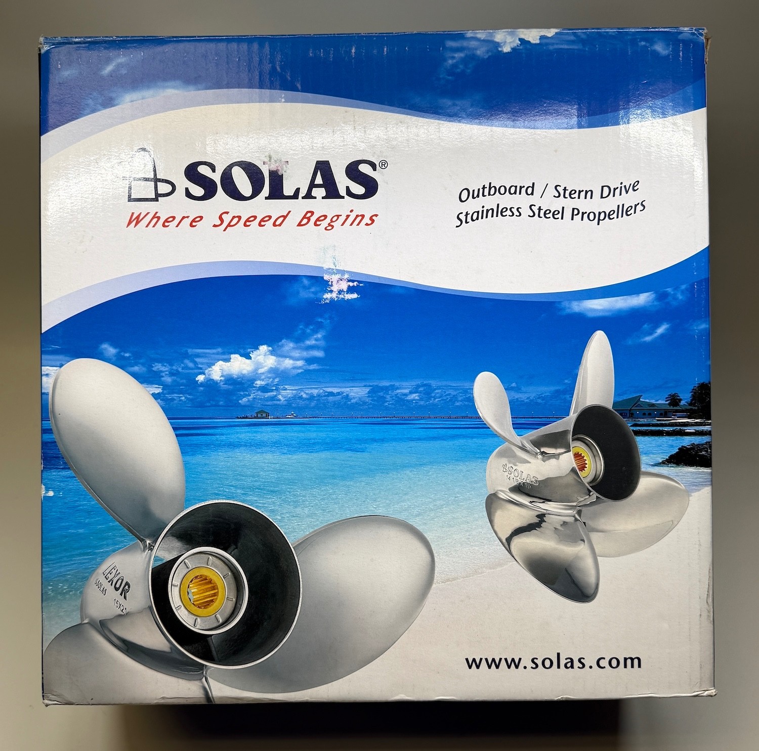 Solas Lexor Stainless Steel Prop 15-1/2 Solas Lexor Stainless Steel Prop 15-1/2
