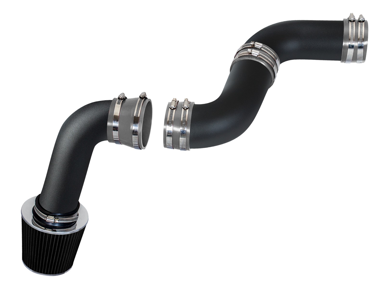 BCP RW GREY1999-2007 GMC Sierra 1500 Classic 4.3L V6 Cold Air Intake Kit +Filter