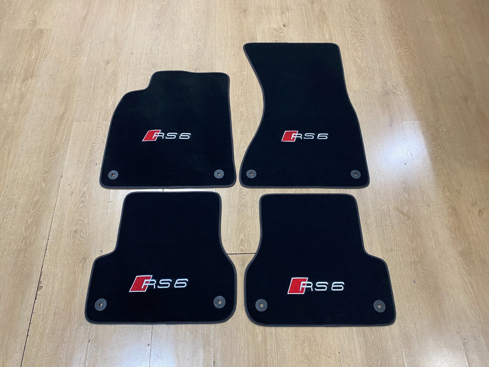 Luxury Floor Car Mats for Audi RS6 2011-2018 C7 , Set of 4 , Made to Order