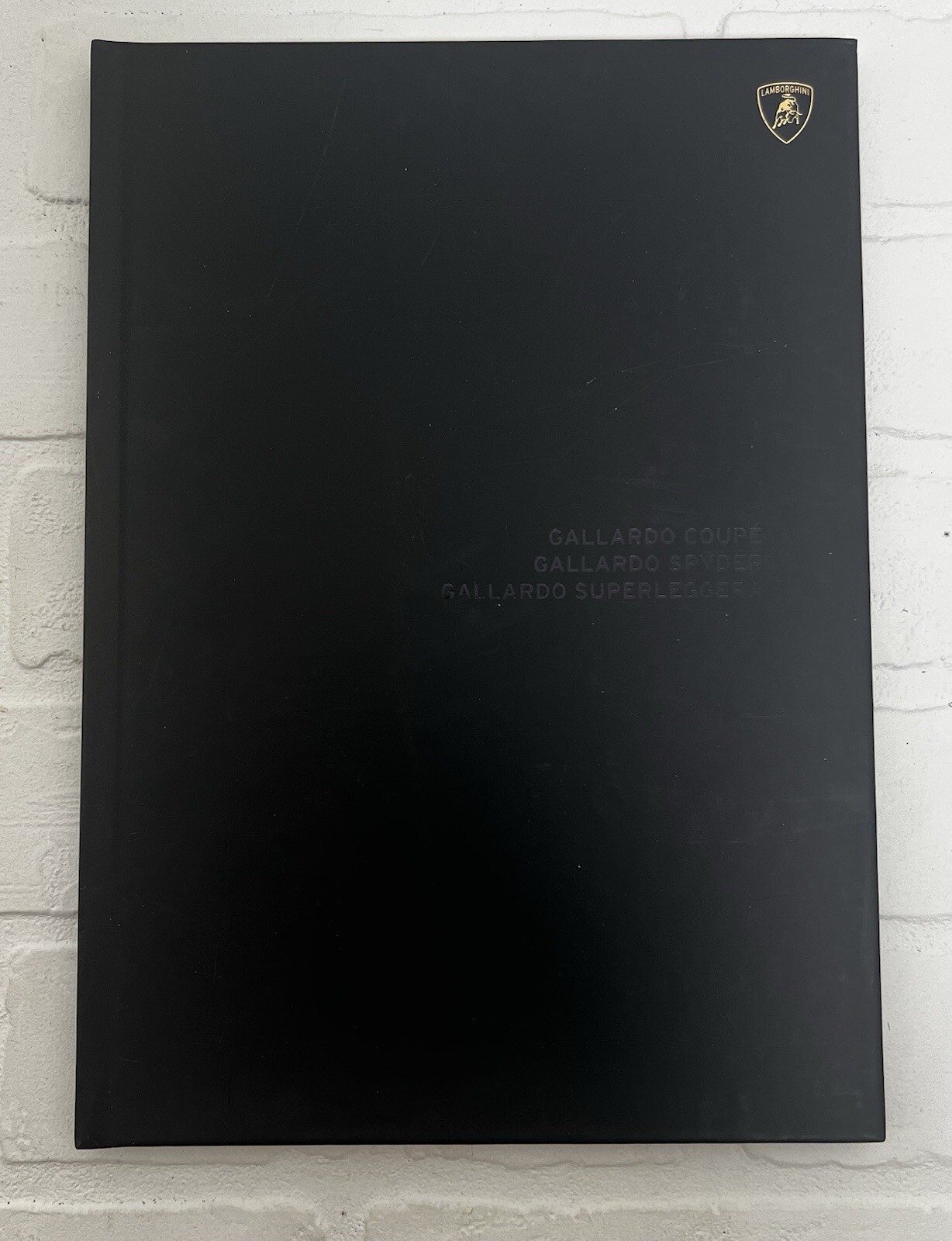 Lamborghini Gallardo Coupé Spyder Hardcover Brochure 99+ Pages