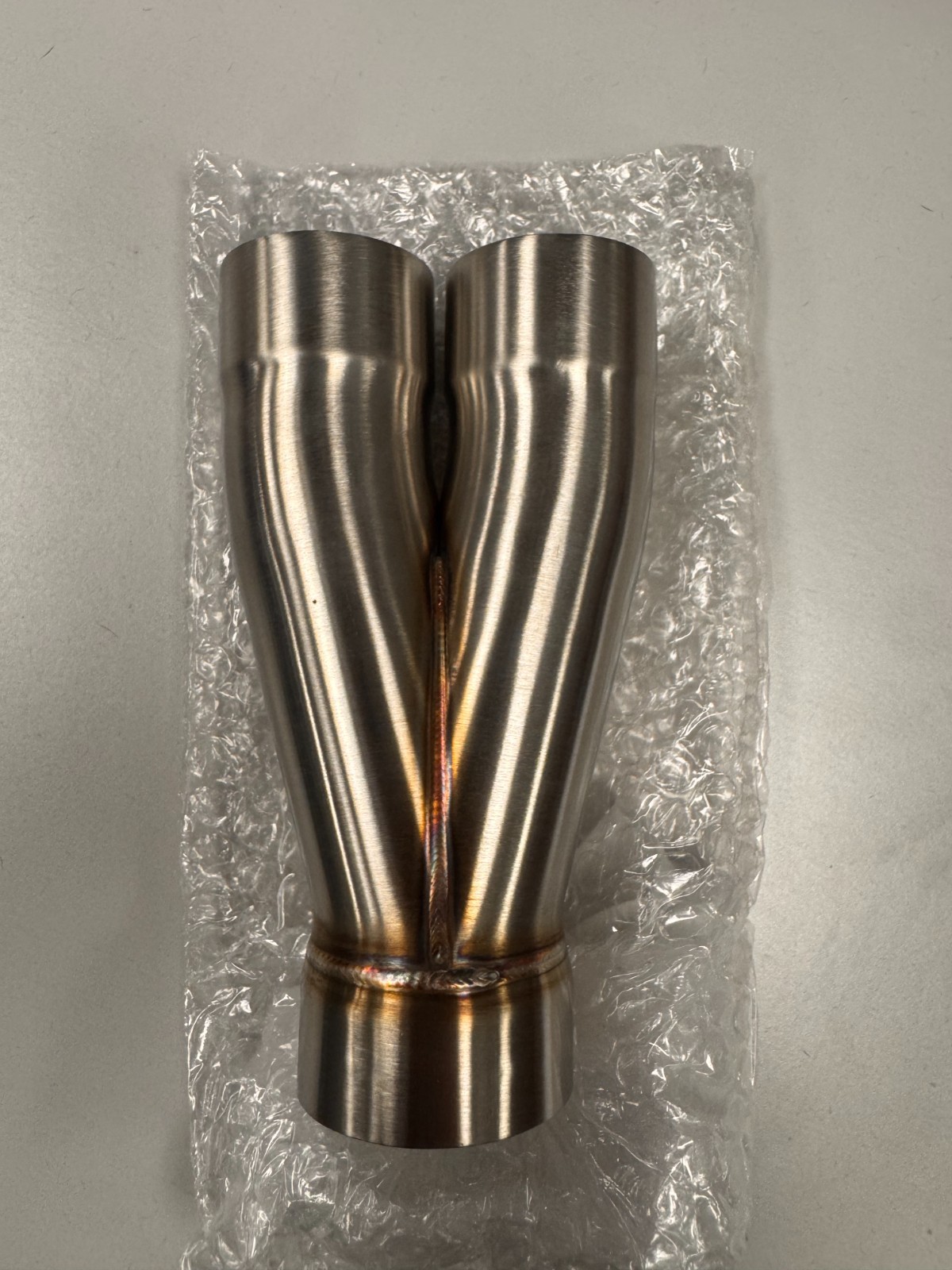 Stainless Steel 2-Into-1 Merge Collector – Dual 1.75\