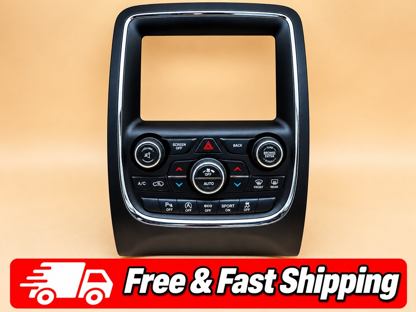 2016-2017 Dodge Durango AC Heater Temperature Control 8.4\