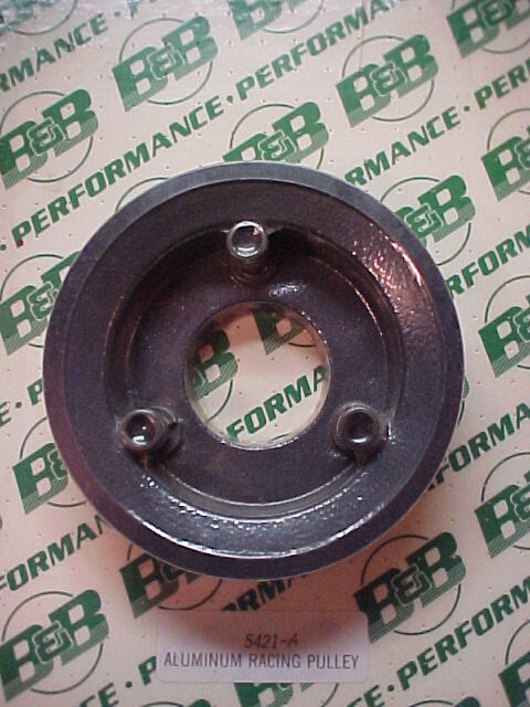 396 427 Chevy Crankshaft Pulley Deep 2 Groove Small Diameter 5.4\ 396 427 Chevy Crankshaft Pulley Deep 2 Groove Small Diameter 5.4\