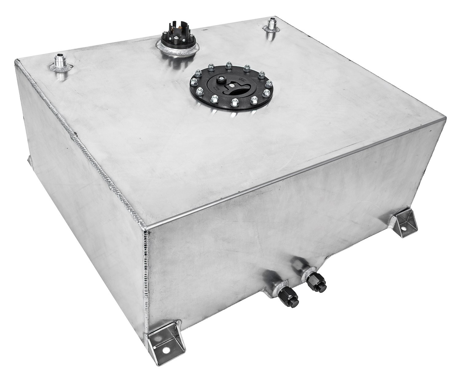 JEGS 20-Gallon Fuel Cell with Sending Unit [Polished Finish]