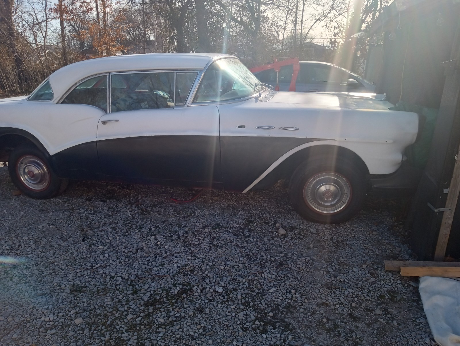 front right passenger fender 1957 buick special