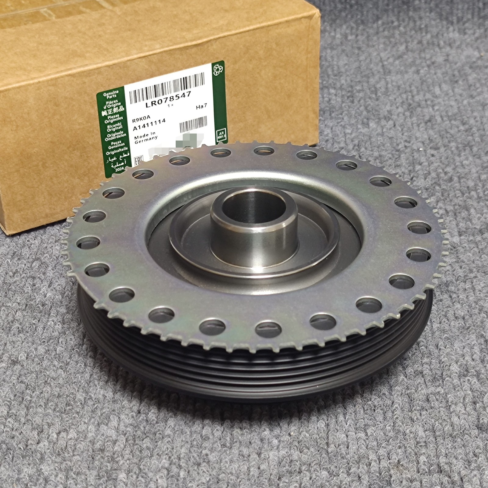 Harmonic Balancer LR078547 For 2012-2019 Land Rover Range Rover Evoque 2.0L NEW