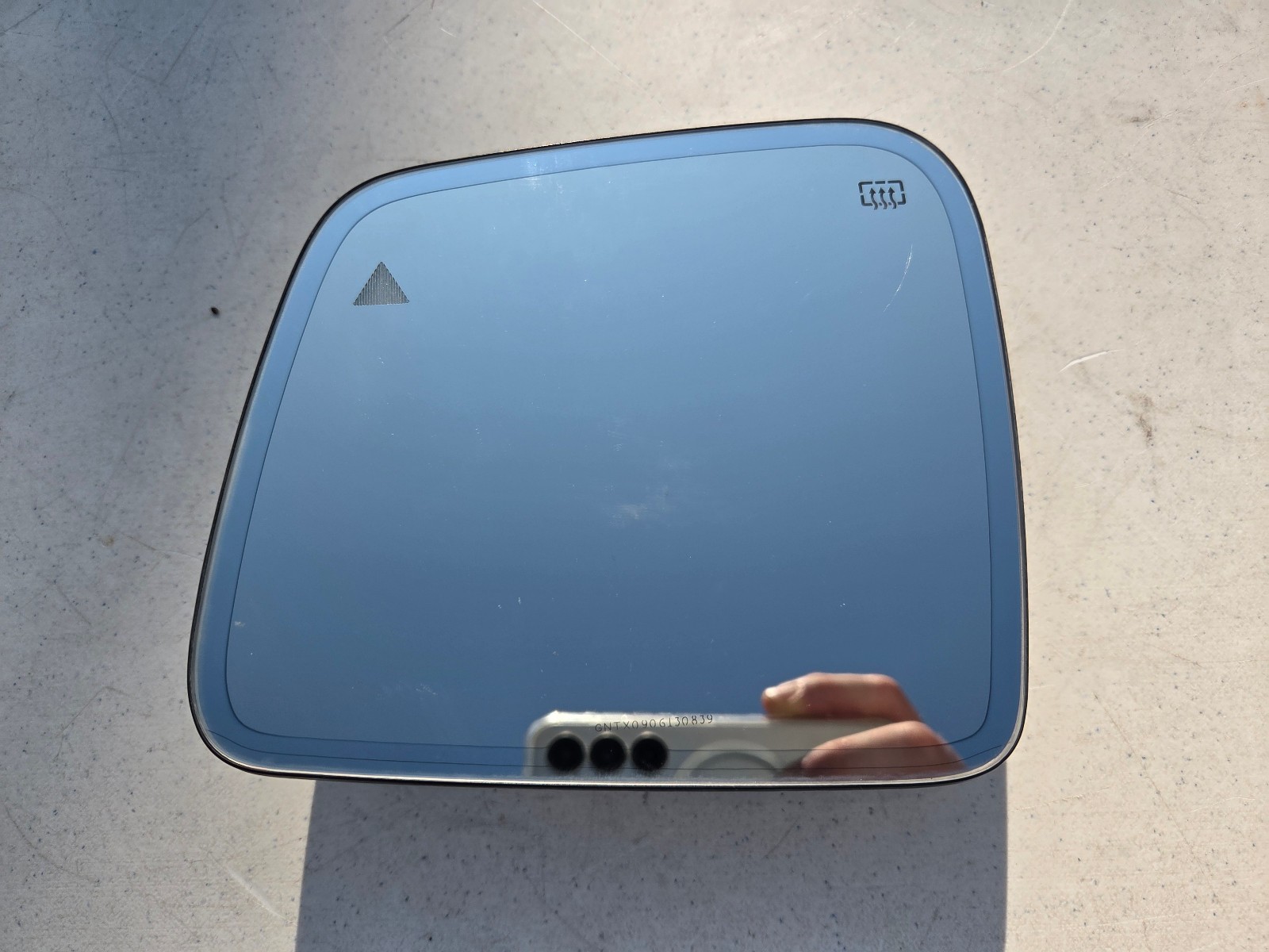 2011-2020 Jeep Grand Cherokee driver exterior mirror glass heated blind spot