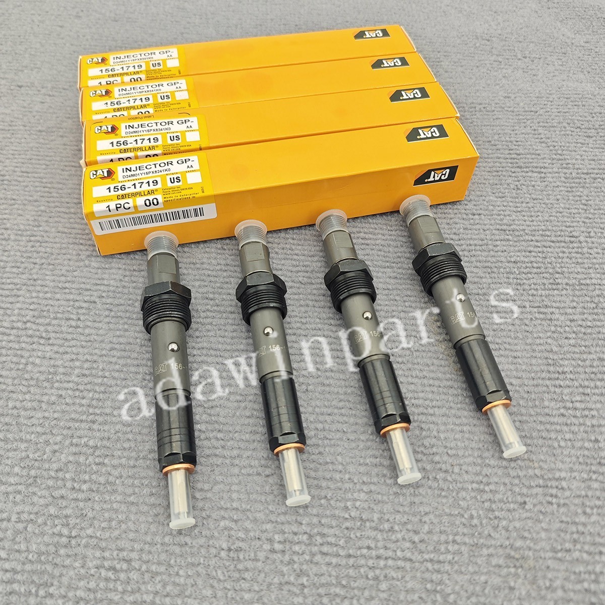 Brand New 4X Fuel Injector 156-1719 for Caterpillar CAT 3054 Engine 416C 426C Brand New 4X Fuel Injector 156-1719 for Caterpillar CAT 3054 Engine 416C 426C