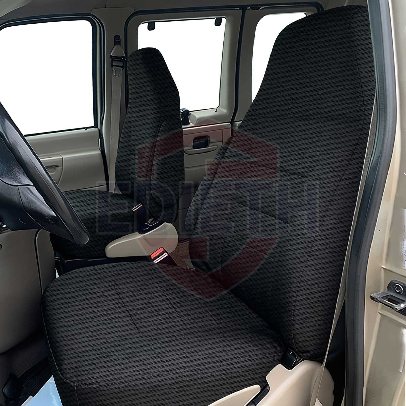 Front Seat Cover for Ford E150 E250 E350 E-Series Van 1993-2008 Captain Chairs