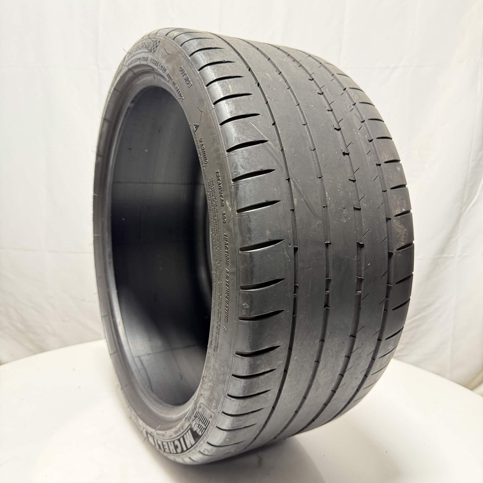 Used 265/35ZR20 Michelin Pilot Sport 4 S NO 99Y 4.5/32 (DOT 20) Used 265/35ZR20 Michelin Pilot Sport 4 S NO 99Y 4.5/32 (DOT 20)