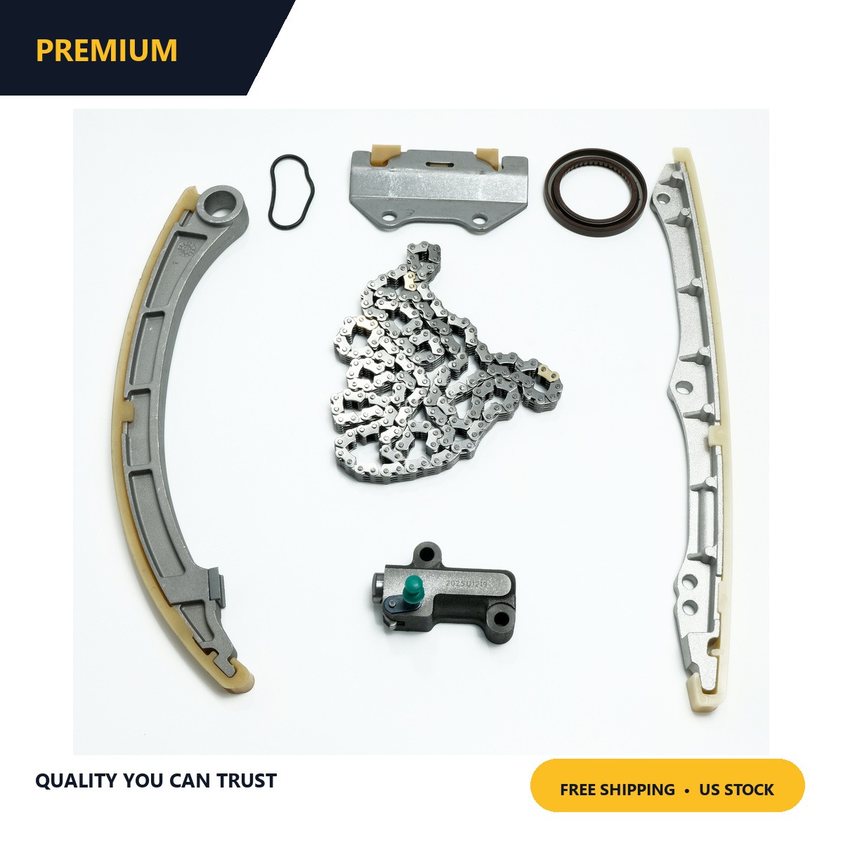 7PCS Timing Chain Kit 14401-R40-A01 For Honda Accord & Acura TSX K24A 2.4L 7PCS Timing Chain Kit 14401-R40-A01 For Honda Accord & Acura TSX K24A 2.4L