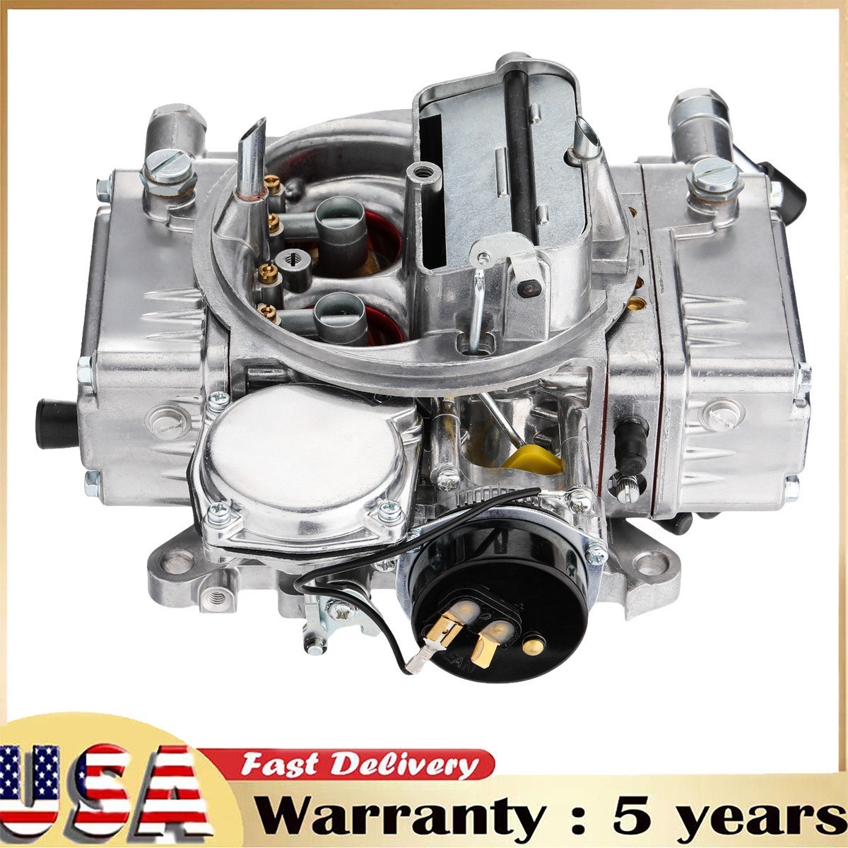 For Holley 4160 4BBL Carburetor Set 600 CFM Spread Bore Mounting FR-80457S