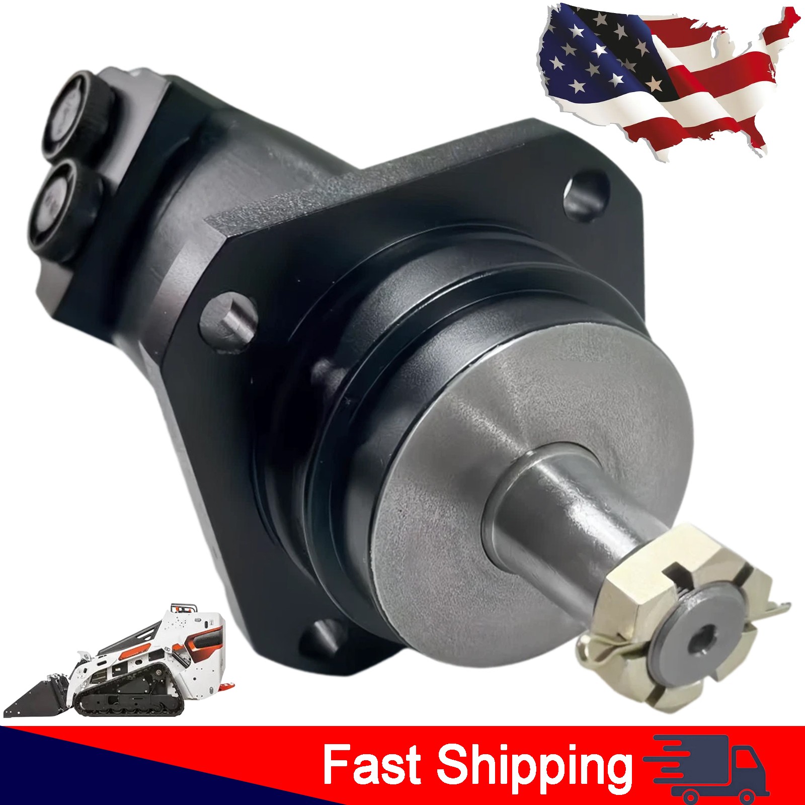 For Bobcat MT100 MT52 MT55 MT85 6686261 Hydrostatic Drive Motor Left or Right