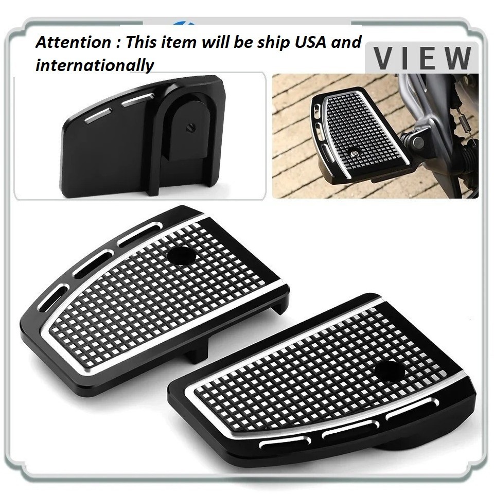 Wide Foot Pegs for Honda CMX Rebel 300/500 2017-2024 – Front Rider Footboards