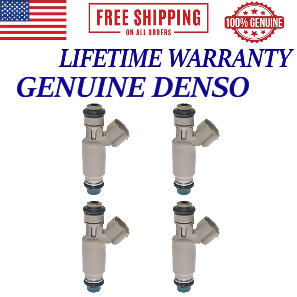 4X OEM DENSO Fuel Injector 2007 Kia Spectra 2.0L I4 #35310-23900