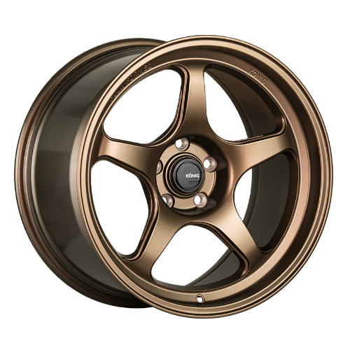 KONIG Hyperspec Rim 17X8 4X100 Offset 40 Matte Bronze (Quantity of 1)