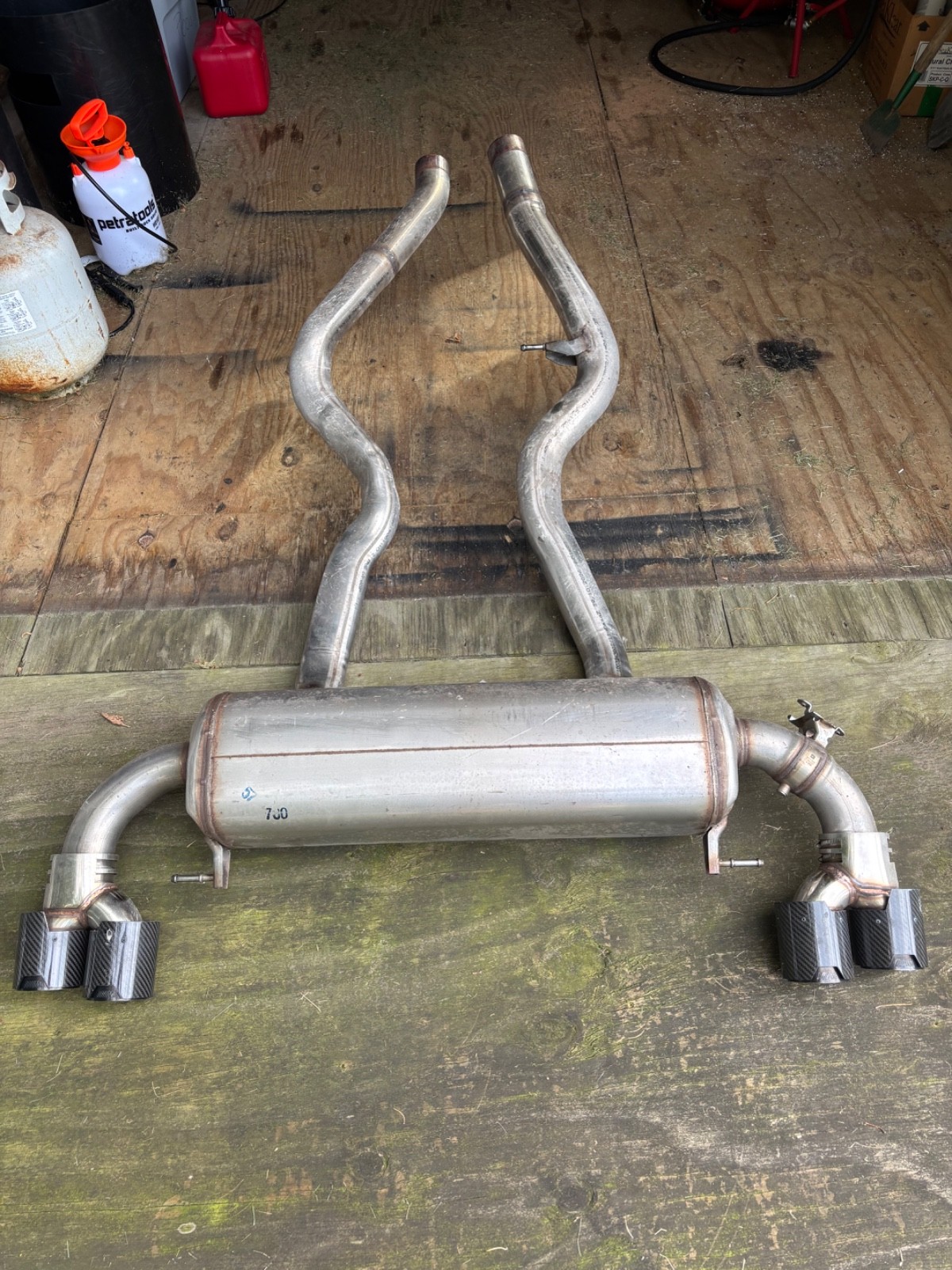 BMW M340 Msport exhaust