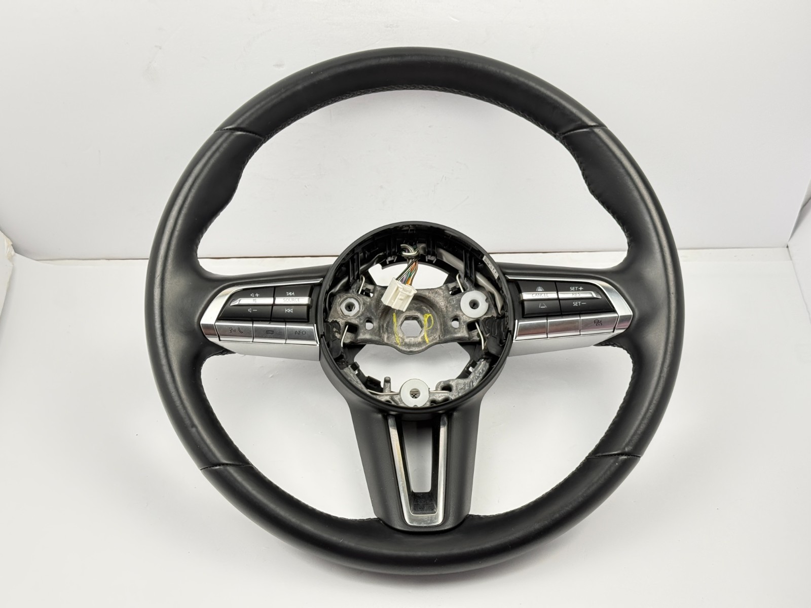 2023 MAZDA CX-50 BLACK LEATHER DRIVER STEERING WHEEL W/CONTROL SWITCHES OEM