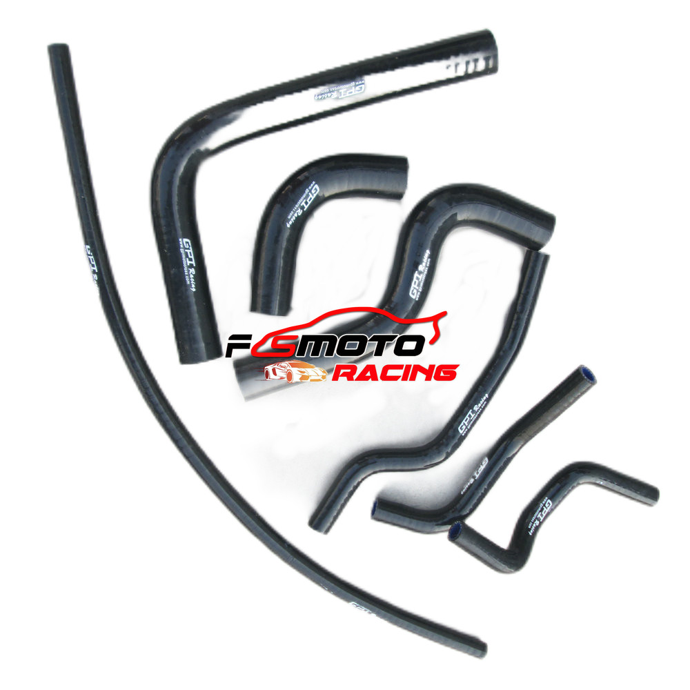 BLACK Silicone Radiator/Heater Hose for SUZUKI SAMURAI 1986-1995 1994 1993 1992