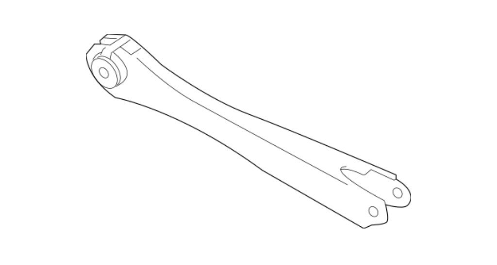 2017-2025 Volvo Trailing Arm - Volvo (31387207) 2017-2025 Volvo Trailing Arm - Volvo (31387207)