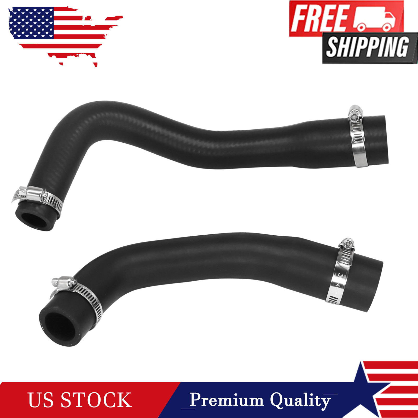 Fuel Tank Filler and Vent Hose Kit For 87-95 Jeep Wrangler YJ 52040079 52040081