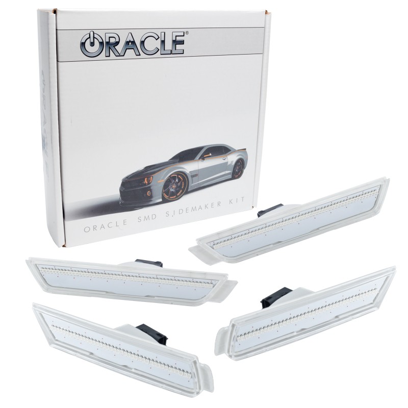 Oracle 10-15 Chevrolet Camaro Concept Sidemarker Set Clear No Paint SEE WARRANTY