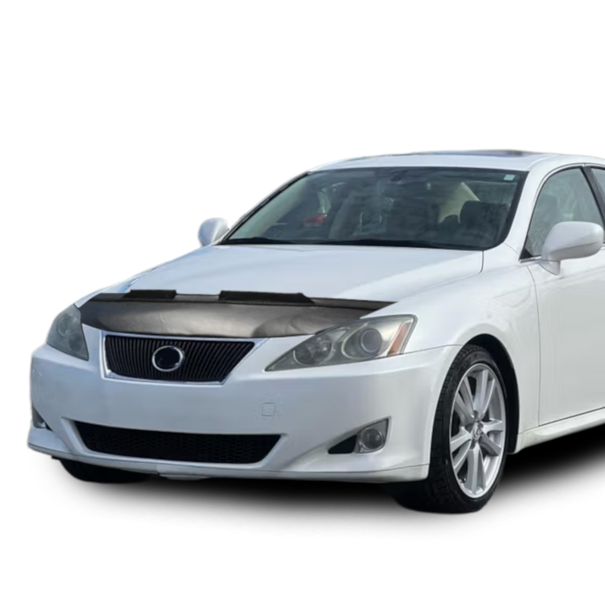 Black Car Bonnet Hood Bra Cover Mask For Lexus IS250 IS350 2006-2013 Black Car Bonnet Hood Bra Cover Mask For Lexus IS250 IS350 2006-2013